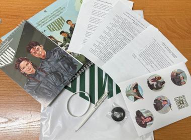 Якутские подростки прошли посвящение в курсанты и получили шевроны Центра «ВОИН»