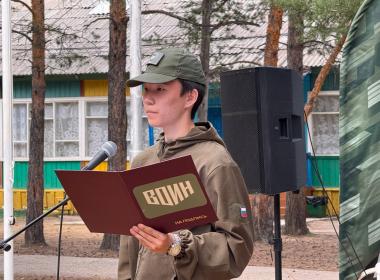 200 курсантов принимают участие во второй смене «Время юных героев» Центра «ВОИН» в Якутске