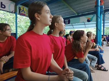 В детском лагере «Мир детства» завершился цикл патриотических занятий «С чего начинается Родина?»