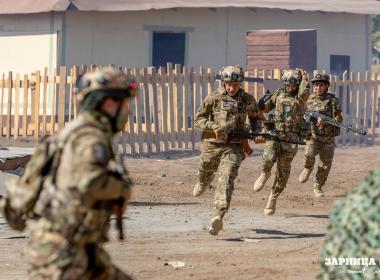 Армия «Волга», в составе которой выступила сборная Центра «ВОИН», заняла третье место в финальном бою «Зарницы 2.0»