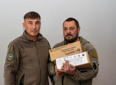 Центр «ВОИН» в Бурятии передал гуманитарную помощь военнослужащим в зоне СВО