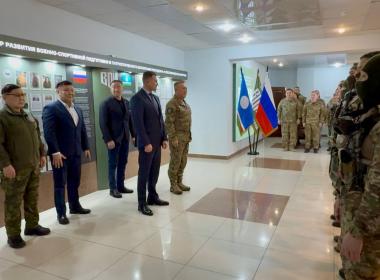 Четвертая группа инструкторов Центра «ВОИН» отправилась в зону СВО